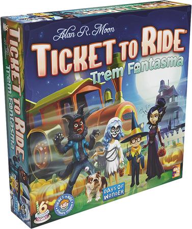 Ticket to Ride Trem Fantasma - Jogo de Tabuleiro - Galápagos