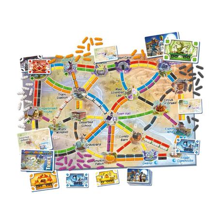 Ticket to Ride: Trem Fantasma - Jogo de Tabuleiro - Galápagos Jogos -  Outros Jogos - Magazine Luiza