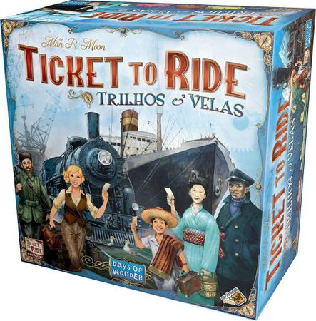 Ticket to Ride: Trem Fantasma - Jogo de Tabuleiro - Galápagos Jogos -  Outros Jogos - Magazine Luiza