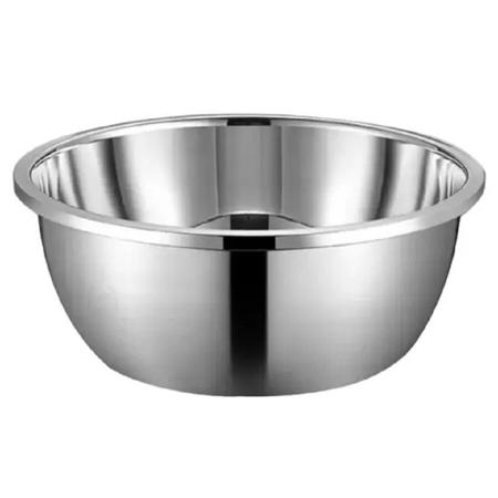 Imagem de Tigela Bowl Em Inox Para Servir Saladas/Frutas/Legumes 28cm