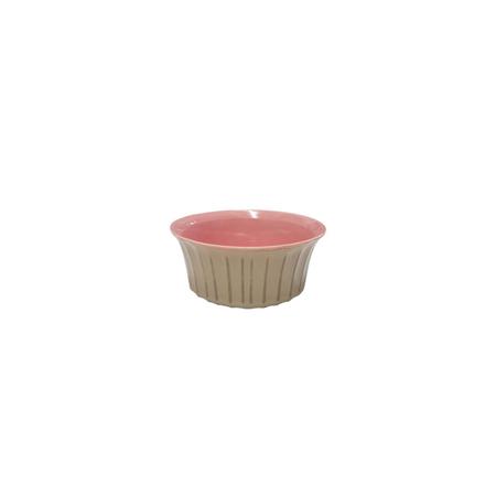 Imagem de Tigela Ceramica Rosa Bege Bowl Pequeno Petisco 10cm
