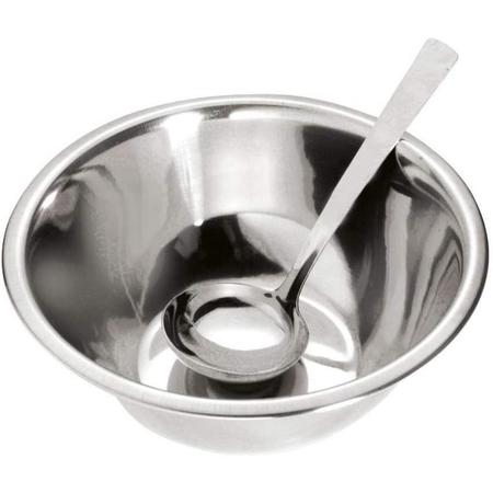 Tigela Redonda Com Concha De Inox Para Feijao - Daiwa Imagem de Tigela Redonda Com Concha De Inox Para Feijao