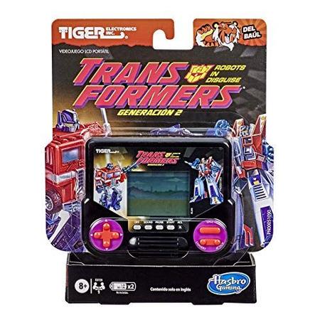 Imagem de Tiger Electronics Transformers Robôs em Disguise Generation 2 Eletrônico LCD Videogame Retro-Inspirado 1 Jogador Portátil Jogo Com Idades 8 ou Mais