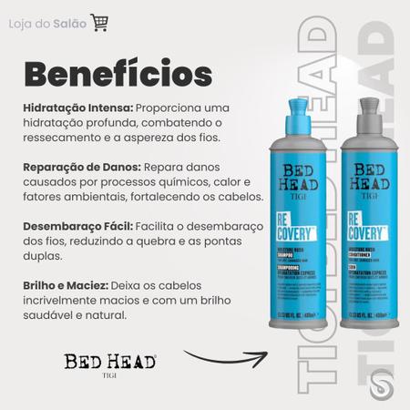 Imagem de TIGI Bed Head Urban Anti+Dotes nº2 Recovery Shampoo 400ml e Condicionador 400ml