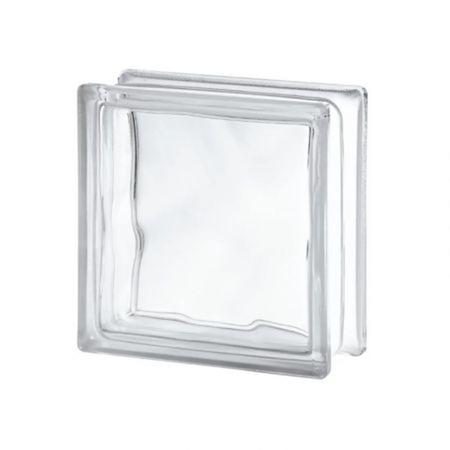 Imagem de Tijolo Bloco Vidro Transparente  Quadrado Incolor 1 Unidade