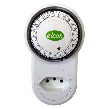 Imagem de Timer Analógico Temporizador Mecanico Elcon Bivolt Tm 22 96 programas