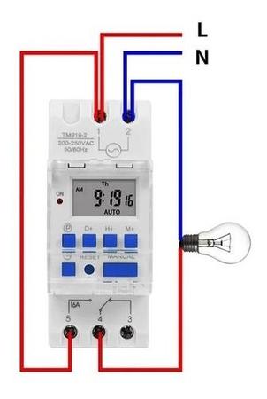 Imagem de Timer Digital Programador Tm919A 16a 16on/16of Din