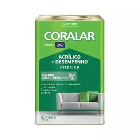Tinta Acrilica Coral Anti Mofo 18 Litros _ Escolha A Cor Imagem de Tinta Acrilica Coral Anti Mofo 18 Litros _ Escolha A Cor