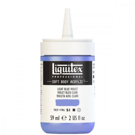 Imagem de Tinta Acrílica Liquitex Soft Body 59ml S1 680 Light Blue Violet