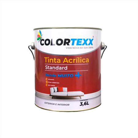 Imagem de Tinta Acrilico Latex Standard 3,6 Litros Colortexx - Verde Chá