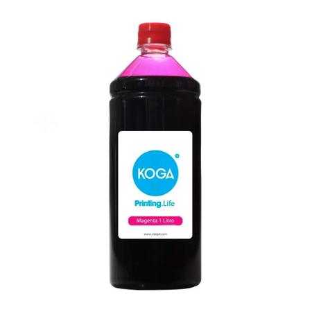Tinta Bulk Ink L1455 Magenta Corante 1 Litro Koga Imagem de Tinta Bulk Ink L1455 Magenta Corante 1 Litro Koga