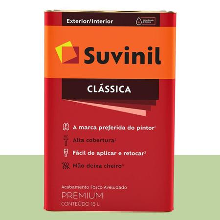 Tinta Clássica Fosca Suvinil Sorvete de Menta 3,2 L - Loja Online