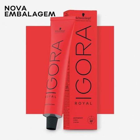 Schwarzkopf Igora Royal HD 6.77 Louro Escuro Cobre Extra - 60g - Tinta de  Cabelo - Magazine Luiza