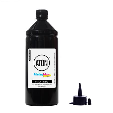 Tinta compatível 932XL Black 1 Litro Aton Pigmentada - Valejet Imagem de Tinta compatível 932XL Black 1 Litro Aton Pigmentada