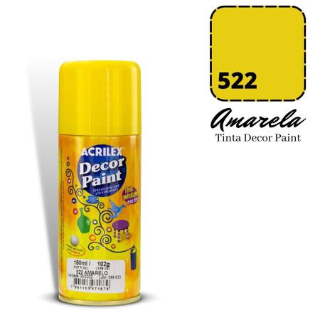 Imagem de Tinta Decor Paint Acrilex 150ml 522 Amarelo