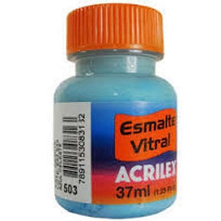 Imagem de Tinta Esmalte Vitral 37Ml 503 ul Celeste - 083400503