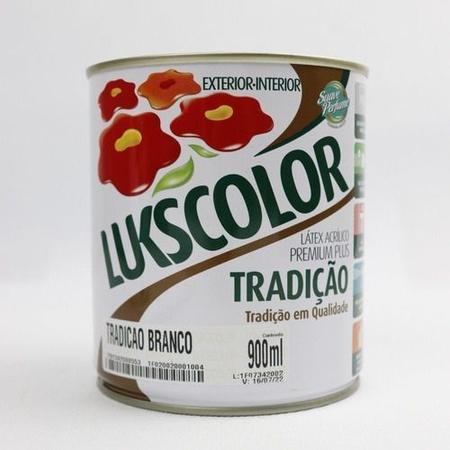 Imagem de Tinta Latex Lukscolor 900ml 1/4 Diversas Cores E Branco