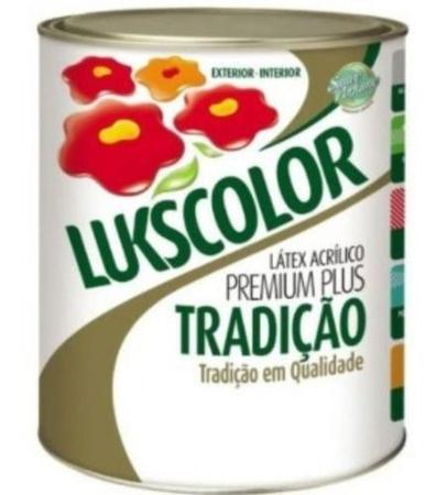 Imagem de Tinta Latex Lukscolor 900ml 1/4 Diversas Cores E Branco