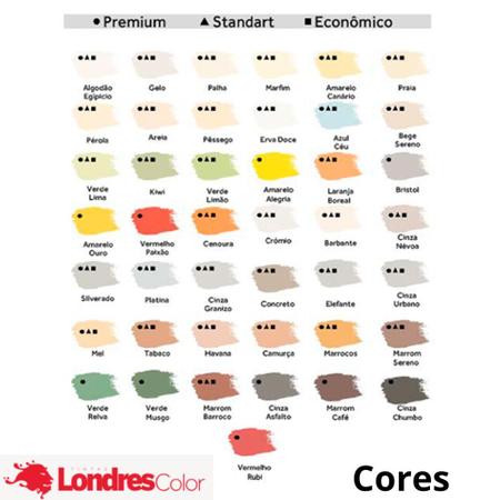 Imagem de Tinta Londres Color Acrílica Premium Platina 18L