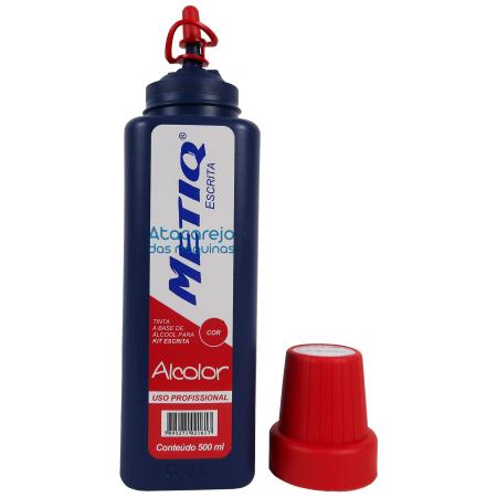 Imagem de Tinta Metiq Alcolor 500ml Kit c 4 Unidades Tinta Para Cartaz