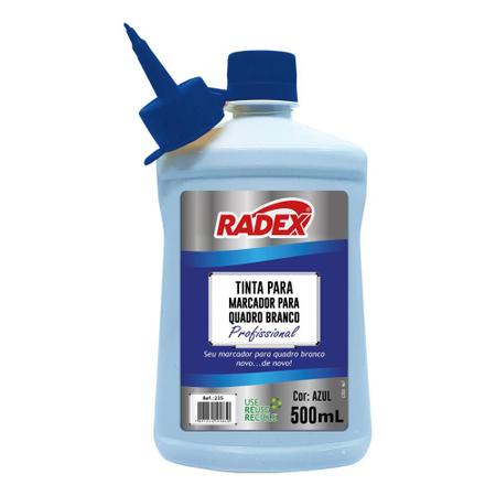 Imagem de Tinta P/marcador Quadro Branco 500ml Azul Tmqb500  Radex