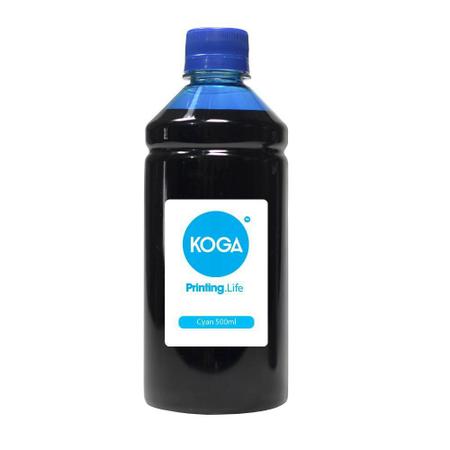 Tinta para Deskjet 416 Cyan Corante 500ml Koga Imagem de Tinta para Deskjet 416 Cyan Corante 500ml Koga