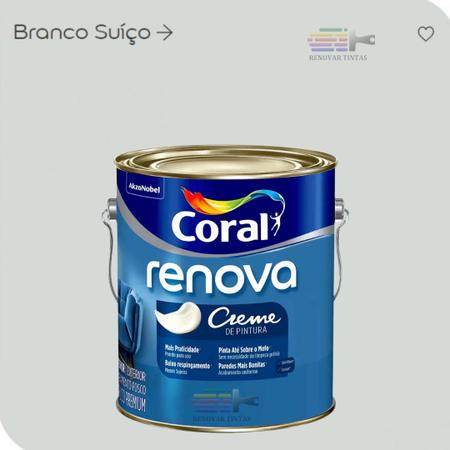 Imagem de Tinta Para Paredes E Tetos Anti Mofo Coral Renova 800ml