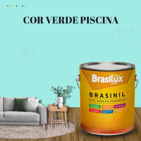Tinta Acrílica Econômica Brasinil Vinil-Acril Fosca Pro - 18