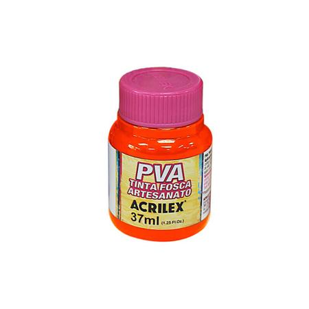 Imagem de Tinta Pva Fosca Acrilex 37ml para Artesanato Cores Diversas