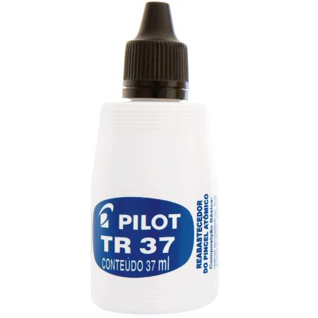 Imagem de Tinta reabastecedor pincel atômico tr 37 preto 37 ml - pilot