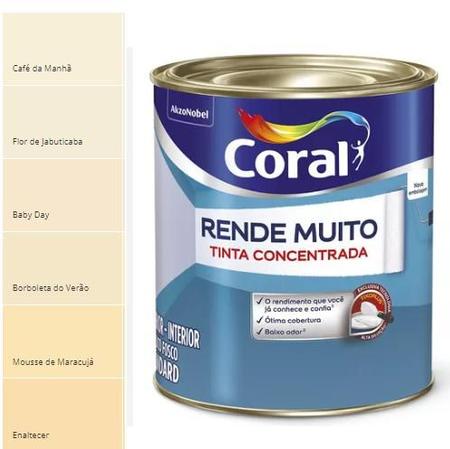 Imagem de Tinta  Renova Parede e Tetos Coral 800ml - Tons Amarelos