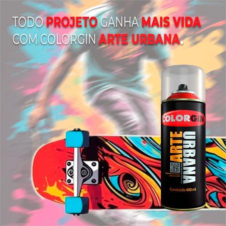 Imagem de Tinta Spray Acrílica Arte Urbana Alto Rendimento 400ml