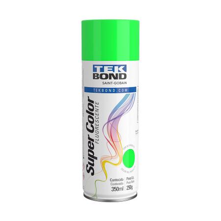 Imagem de Tinta spray flourescente verde tek bond