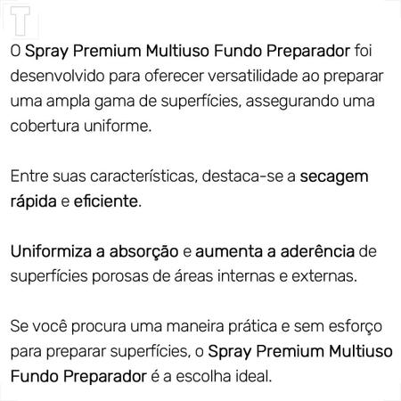 Imagem de Tinta spray premium multi uso eucatex fundo preparador cinza 400ml