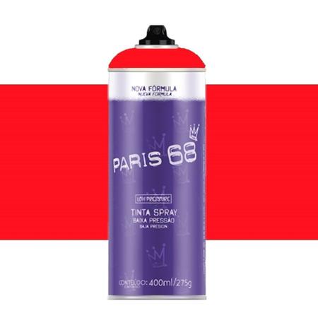 Imagem de Tinta Spray Vermelho Uso Geral 400ml - Paris 68