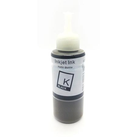 Imagem de Tinta Sublimática Laserteck para impressora L355 L365 L375 L395 L575 L1300 Preto Refil 100ml