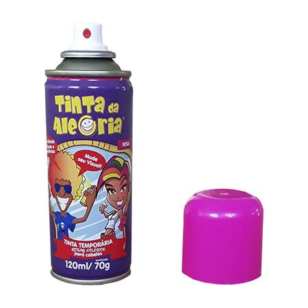 Imagem de Tinta Temporária para Cabelo Rosa - 120ml