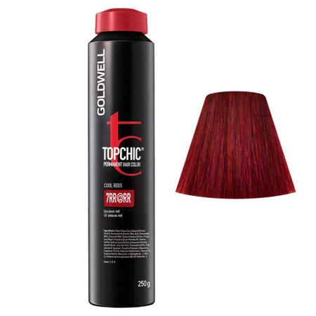 Imagem de Tintura de cabelo Goldwell Topchic, 7rr @rr Luscious Red, 8,