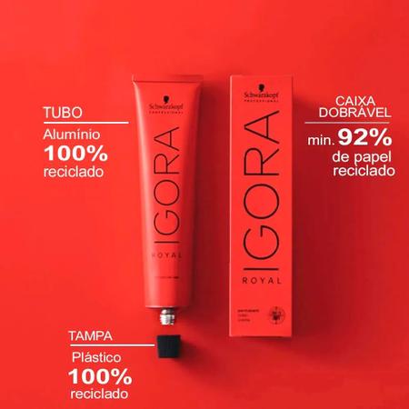 Combo 2 tintas igora 7-77(louro medio cobre extra) +2 agua oxigenada vol 30  - Tinta de Cabelo - Magazine Luiza