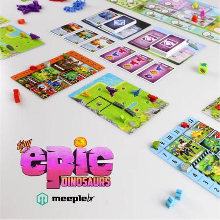 Place Games Tiny Epic Dinosaurs Jogo de Tabuleiro Meeple BR