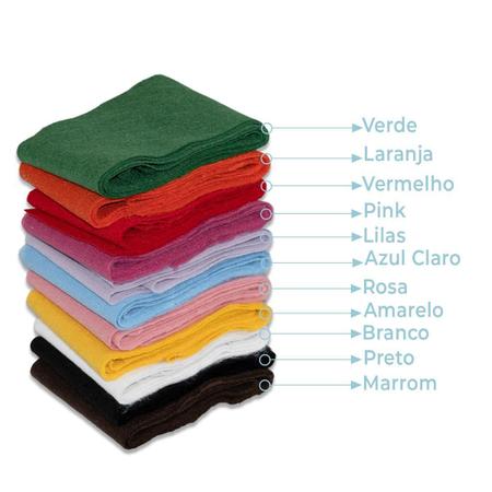 Tira De Feltro Artesanato Liso Cor Verde 10Cmx140Cm - Santa Fé Imagem de Tira De Feltro Artesanato Liso Cor Verde 10Cmx140Cm