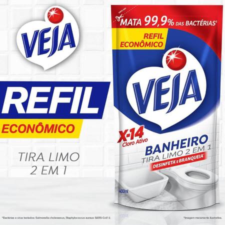 Imagem de Tira Limo 400ml X-14 Veja Refil Econômico