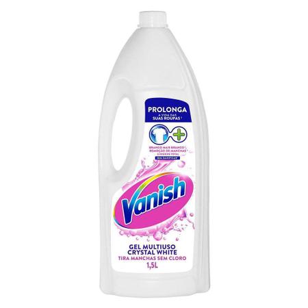 Imagem de Tira-Manchas Gel Multiuso Vanish Crystal White Frasco 1,5L