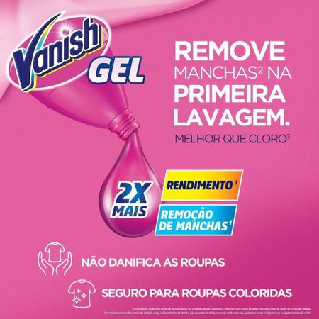 Imagem de Tira Manchas Gel Multiuso Vanish Galão 3L Leve + Pague -