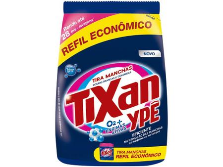 Tira Manchas Ypê Tixan em Pó sem Cloro Refil - 420g Imagem de Tira Manchas Ypê Tixan em Pó sem Cloro Refil - 420g