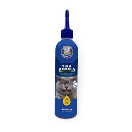 Imagem de Tira Ramela de Gatos Higiene Para Gatos Limpa Lágrimas 100ML