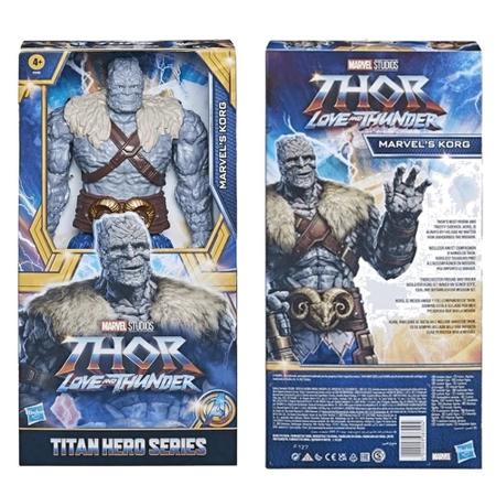 Marvel Avengers Titan Hero Series Thor: Love and Thunder, figurine Marvel's  Korg de 30 cm