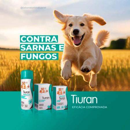 Imagem de Tiuran Sabonete Sarnicida e Fungicida para Cães e Gatos Duprat 80g