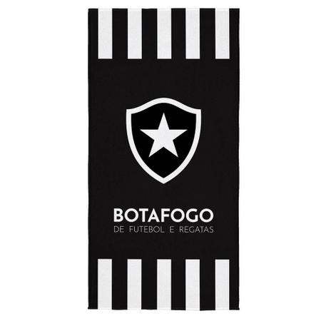 Imagem de Toalha Aveludada Praia Transfer Botafogo 70x140cm Lepper