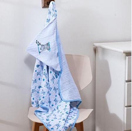Imagem de Toalha de Banho Infantil com Capuz Baby Joy Soft 100% Algodão 0,80cm x 0,90cm
